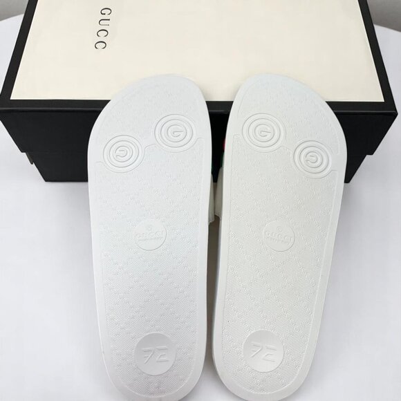 NIB Gucci Original Gucci Slide Sandals Size 8 - Picture 10 of 13